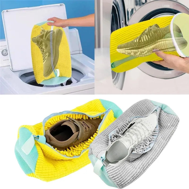 Shoe Washing Bag Zippers