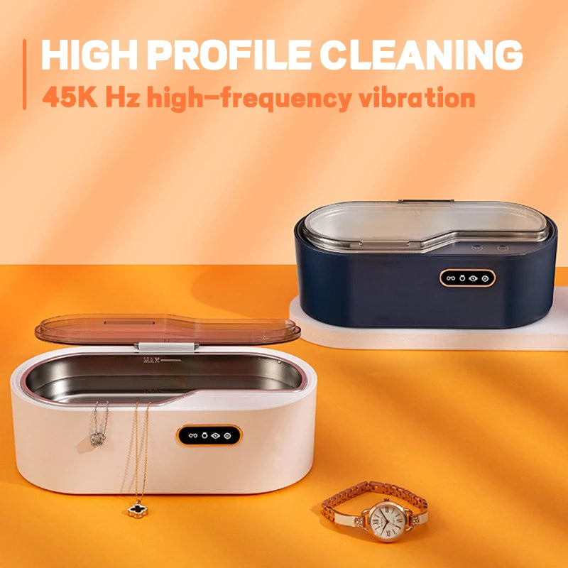 Home Ultrasonic Cleaning Machine Contact Lens Cleaning Machine Clean Jewelry Watch Braces Stain Shock Cleaning Box